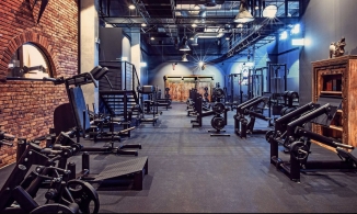 Innenausstattung von Fitness-Studios 