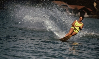 Seiltanz auf dem Wasser