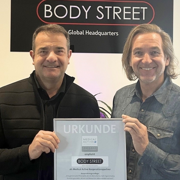 Bodystreet und Medical Active schließen Bündnis für die Gesundheit